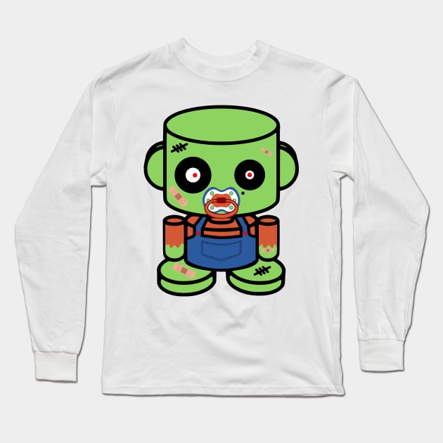 El Duende O'BABYBOT Toy Robot Long Sleeve T-Shirt by Village Values